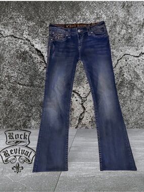 Rock Revival Holly Bootcut Jeans Size 30